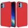 Mobigear Rubber Touch iPhone 11 Silikon Hülle Backcover - Rot