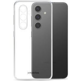 Mobilize Gelly Durchsichtig Samsung Galaxy S24 FE Hülle Flexibles TPU Backcover - Transparent