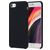 Mobigear Rubber Touch iPhone SE (2020) Silikon Hülle Backcover - Schwarz