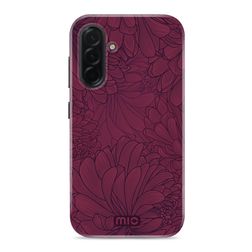 MIO Samsung Galaxy A36 MagSafe Hülle Hardcase Backcover - Berry Blooms