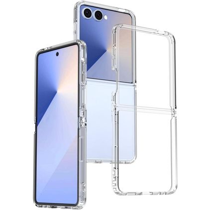 Mobigear Crystal Durchsichtig Samsung Galaxy Z Flip 8 Hülle Hardcase Backcover - Transparent