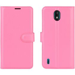 Mobigear Classic Nokia 1.3 Hülle Klapphülle Geldbörse - Magenta