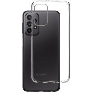 Mobiparts Classic Durchsichtig Samsung Galaxy A23 Hülle Flexibles TPU Backcover - Transparent