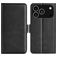 Mobigear Slim Magnet iPhone 17 Pro Max Hülle Klapphülle Geldbörse - Schwarz
