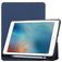 Mobigear Tri-Fold Gel iPad Pro 10.5 Zoll (2017) Hülle TPU,Kunstleder Klapphülle + Stifthalter - Blau