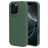 Mobiparts iPhone 16 Pro Silikon Hülle Backcover - Forest Green