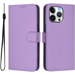 Mobigear Urban Wallet iPhone 16 Pro Max Hülle Klapphülle Geldbörse - Lila