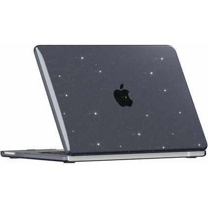 Mobigear Sparkle MacBook Neo 13 Zoll (2026) Hardcase Hülle MacBook Case - Schwarz - Model A3404