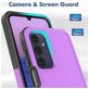 Mobigear Heavy Armor Samsung Galaxy A16 Hülle Hardcase Backcover Stoßfest - Lila