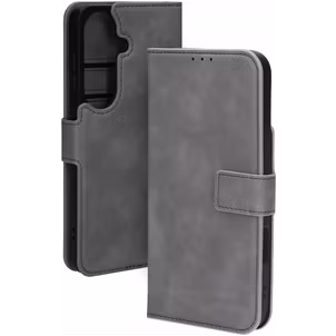 Mobiparts Classic Wallet Samsung Galaxy S26 MagSafe Hülle Klapphülle - Granite Grey