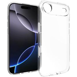 Mobigear Basics Durchsichtig iPhone Air Hülle Flexibles TPU Backcover - Transparent