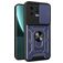 Mobigear Armor Ring Cam Slide Xiaomi 13 Hülle Hardcase Backcover Stoßfest mit Ringhalter und Kamera Slider - Blau
