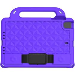 Mobigear Diamond iPad Mini 6 (2021) Tablet Hülle für Kinder mit Tragegriff - Lila
