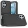 Mobigear Heavy Armor iPhone 16 Hülle Hardcase Backcover Stoßfest - Schwarz
