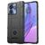 Mobigear Rugged Shield Motorola Edge 40 Hülle Flexibles TPU Backcover Stoßfest - Schwarz