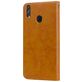 Mobigear Wallet HONOR 8X Hülle Klapphülle Geldbörse - Cognac