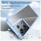 Mobigear Crystal OPPO Reno 8 Pro 5G Hülle Hardcase Backcover - Transparent / Blau