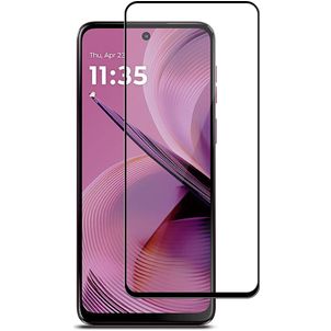 Mobigear Premium Motorola Moto G55 Panzerglas Gehärtetes Glas Displayschutz - Hüllenfreundlich