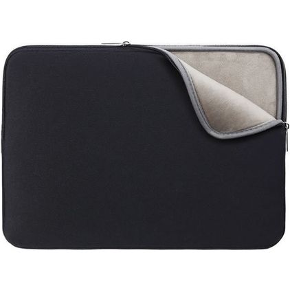 Mobigear Basics Laptop Sleeve 16 Zoll Laptop Hülle - Schwarz