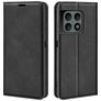 Mobigear Retro Slim OnePlus 10 Pro Hülle Klapphülle Geldbörse - Schwarz