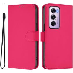 Mobigear Urban Wallet OPPO Reno 12 Pro Hülle Klapphülle Geldbörse - Rot