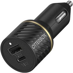 Otterbox Fast Charge Dual USB / USB-C Auto Ladegerät Power Delivery 30W - Schwarz