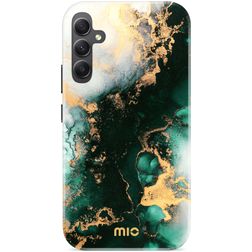 MIO Samsung Galaxy A34 MagSafe Hülle Hardcase Backcover - Green Marble