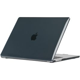 Mobigear Glossy MacBook Air 15 Zoll (2023-2025) Hardcase Hülle MacBook Case - Schwarz - Model A2941 / A3114 / A3241