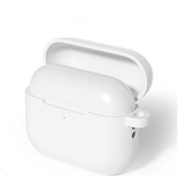 Mobigear Colors Apple AirPods Pro 3 Hülle Silikon (flexibel) - Weiß