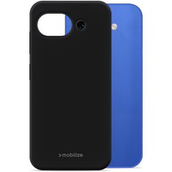 Mobilize Rubber Gelly Google Pixel 10a Hülle Flexibles TPU Backcover - Schwarz