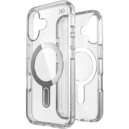 Speck Presidio Perfect Clear Durchsichtig iPhone 16 MagSafe Hülle Hardcase Backcover Stoßfest - Transparent