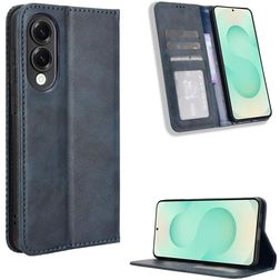 Mobigear Sensation Samsung Galaxy S25 Edge Hülle Klapphülle Geldbörse - Blau