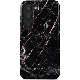 Burga Tough Samsung Galaxy S23 Hülle Hardcase Backcover Stoßfest - Rose Gold Marble