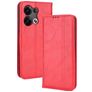 Mobigear Sensation OPPO Reno 8 5G Hülle Klapphülle Geldbörse - Rot