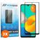 Mobigear Premium Samsung Galaxy M32 4G Panzerglas Displayschutz - Hüllenfreundlich - Schwarz (3er Pack)