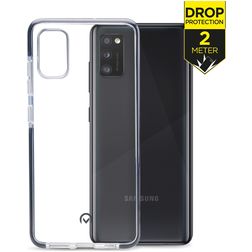 Mobilize Shatterproof Samsung Galaxy A41 Hülle Hardcase Backcover Stoßfest - Transparent / Schwarz
