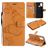 Mobigear Butterfly OPPO A53s Klapphülle Portemonnaie - Cognac