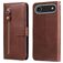 Mobigear Zipper iPhone Air Hülle Klapphülle Geldbörse - Braun