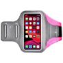 Mobigear Easy Fit Handyhalterung Joggen Huawei P10 Lite Sporthülle Neopren Sportarmband - Pink