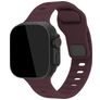 Mobilize Sports Silikon Apple Watch Armband Drückerschließe - 49/46/45/44 mm - Bordeaux