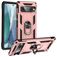Mobigear Armor Ring Google Pixel 7 Pro Hardcase Backcover Shockproof mit Ringhalter - Roségold