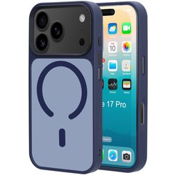 Mobiparts Hardcover iPhone 17 Pro MagSafe Hülle Hardcase Backcover - Satin Blue