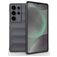Mobigear Bumpy Samsung Galaxy S25 Ultra Hülle Flexibles TPU Backcover - Grau