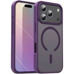 Mobigear Shockproof iPhone 17 Pro MagSafe Hülle Hardcase Backcover - Crystal Purple