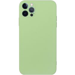 Mobigear Colors iPhone 15 Pro Max Hülle Flexibles TPU Backcover - Grün