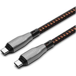 Cygnett Armoured USB-C auf USB-C Kabel 1 Meter - Schwarz