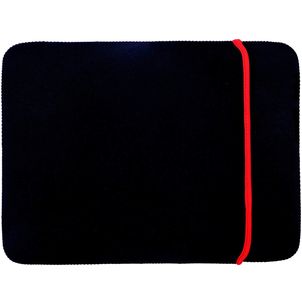 Mobigear Two Way Neopren Laptop Sleeve (max 26 cm x 36 cm) Laptop Hülle - Schwarz / Rot