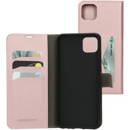 Mobiparts Classic Wallet Samsung Galaxy A22 5G Hülle Klapphülle Geldbörse - Pink