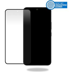 Mobilize Premium Samsung Galaxy S22 Panzerglas Gehärtetes Glas Displayschutz - Hüllenfreundlich - Schwarz