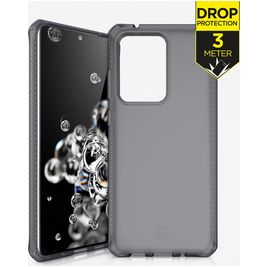 ITSkins SpectrumFrost Samsung Galaxy S20 Plus Hülle Hardcase Backcover Stoßfest - Schwarz